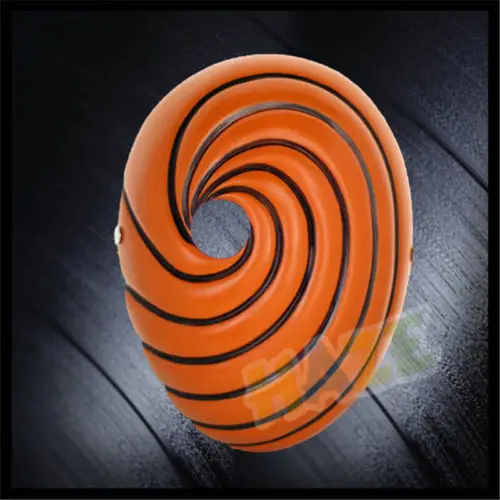

COSPLAY Anime Naruto Akatsuki Tobi Uchiha Obito Madara Mask Halloween Party Prop