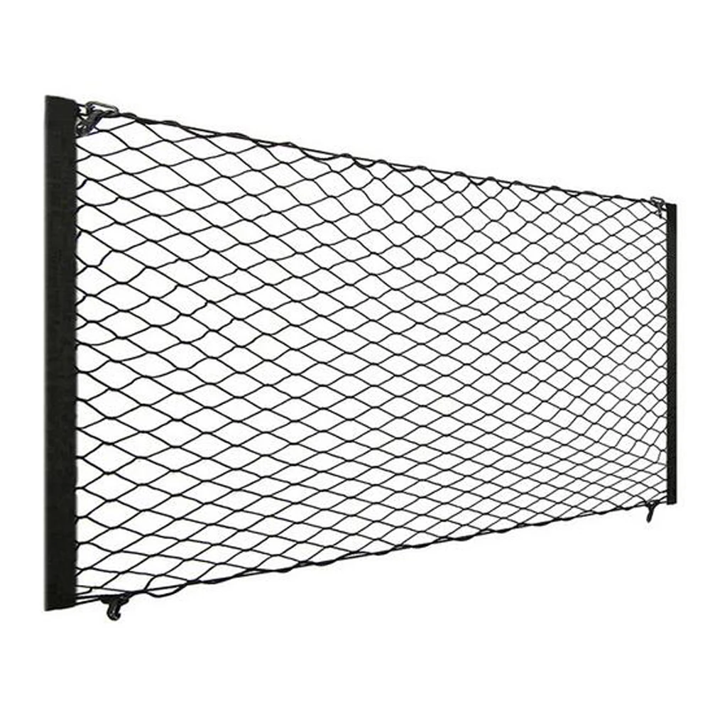 

4 HooK Car Trunk Cargo Mesh Net Luggage For Chevrolet Astro Camaro Cruze Equinox Impala Malibu Spark Tahoe Traverse Volt
