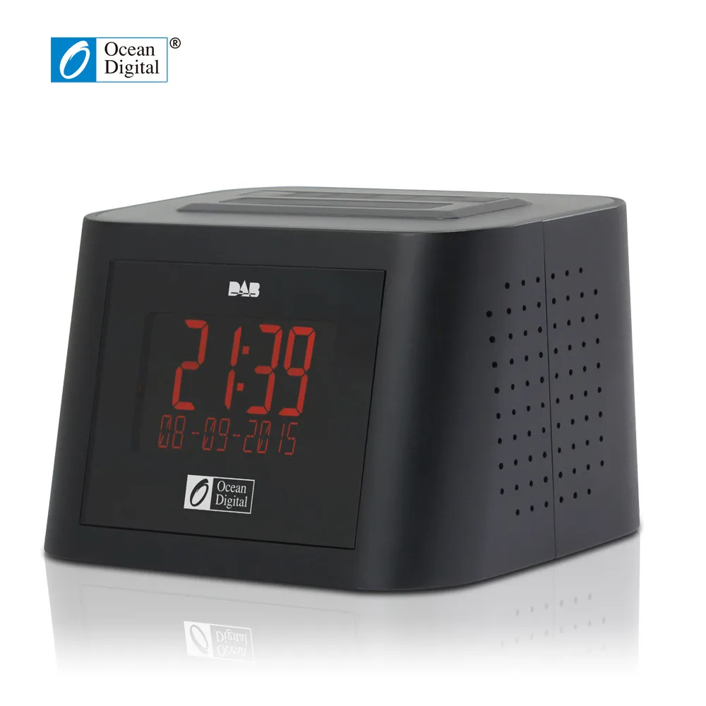 

DAB/DAB+/FM Radio Ocean Digital DB-828 Dual Alarm Digital Radio Stereo Dual Speakers Multi-language Menu Radio