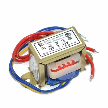 

EI41*20 Double Output Voltage 5W EI Ferrite Core Input 220V 50Hz Vertical Mount Electric Power transformer