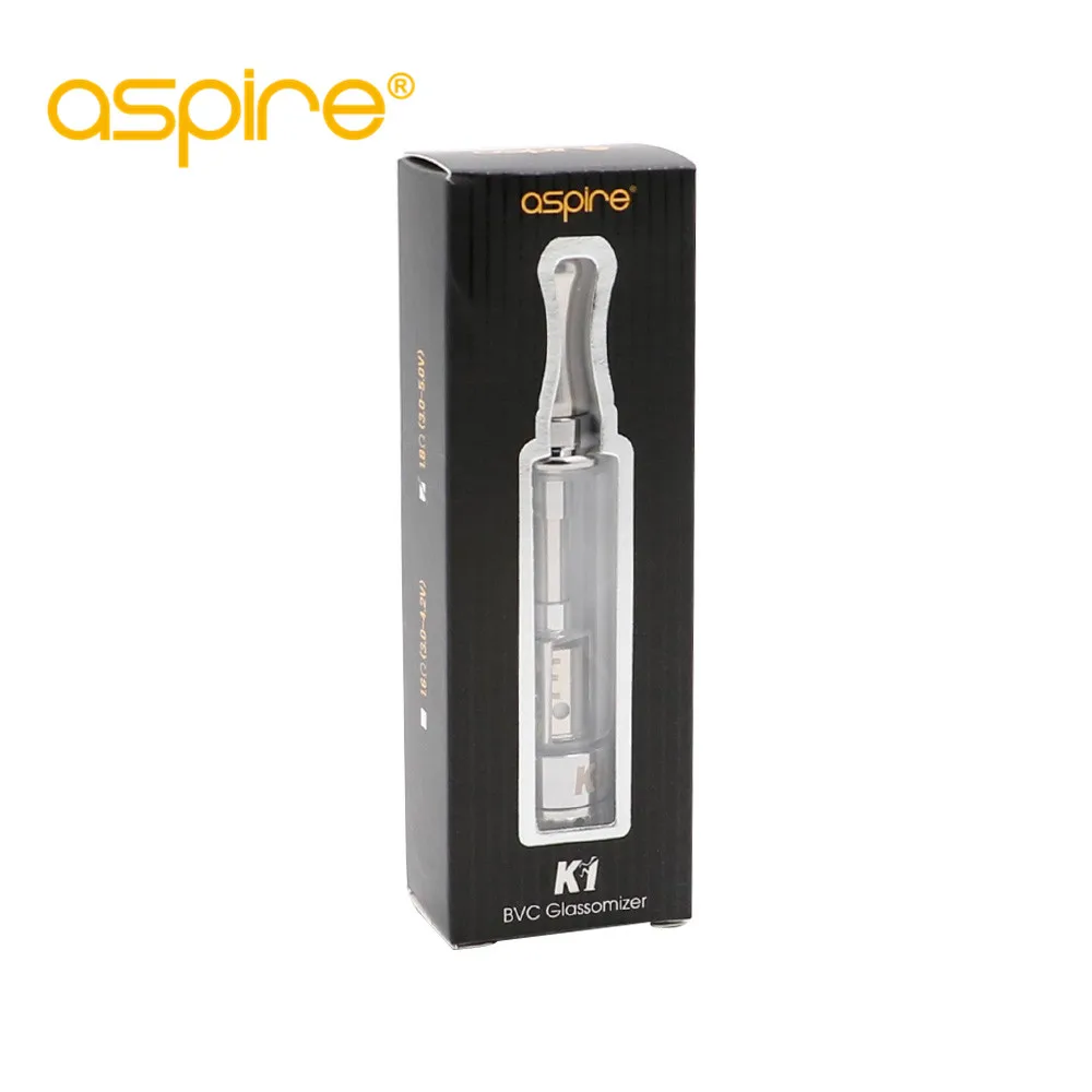 

2pcs/lot Aspire K1 BVC Atomizer Electronic Cigarette Atomizer Tank Bottom Vertical Coil Clearomizer aspire BVC Clearomizer