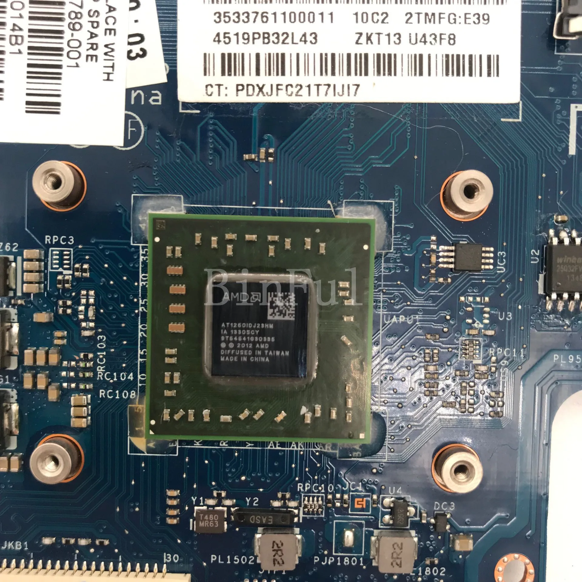 Высокое качество для HP PAVILION 11-E 11-E1 Материнская плата ноутбука 744789-001 744789-501 744789-601 A4-5210 ZKT11 LA-A521P полностью протестирована