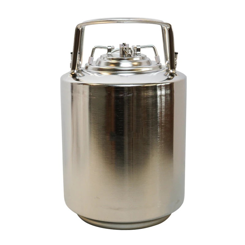 

12L Homebrew Growler Mini Keg Stainless Steel Thickness 1MM Beer Growler 226.6 x413MM Home Brewing Beer Making Bar Tool