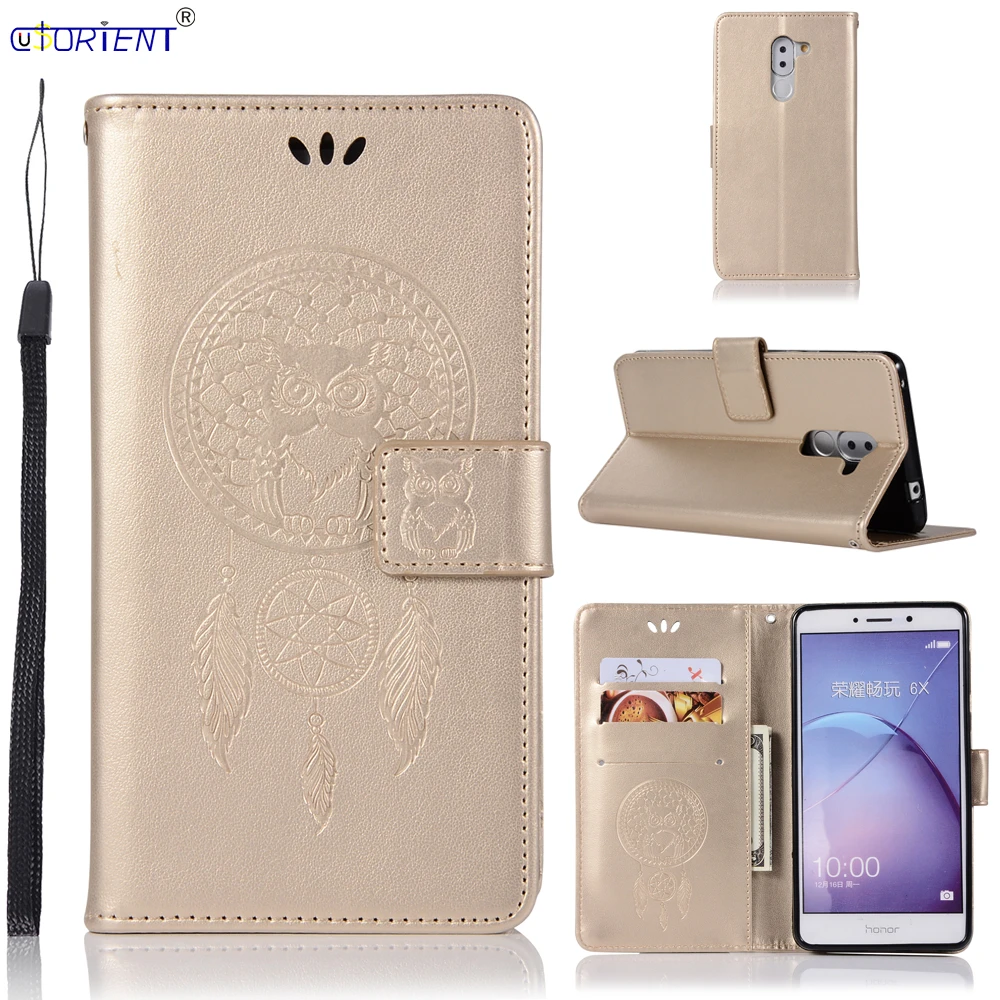 For Huawei Mate 9 Lite Honor 6X GR5 2017 Flip Wallet Case BLN-L21 BLN-L22 BLN-L24 BLN-L42 BLL-L21 BLL-L22 BLL-L23 Card Slot Bag