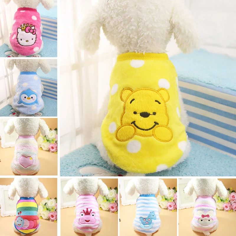 

Lovely Cotton Pet Dog Vest Winter Warm Clothes for Small Dogs Cats Chihuahua Shih Tzu Suit Puppy Dogs Pets Clothing Cat Costume