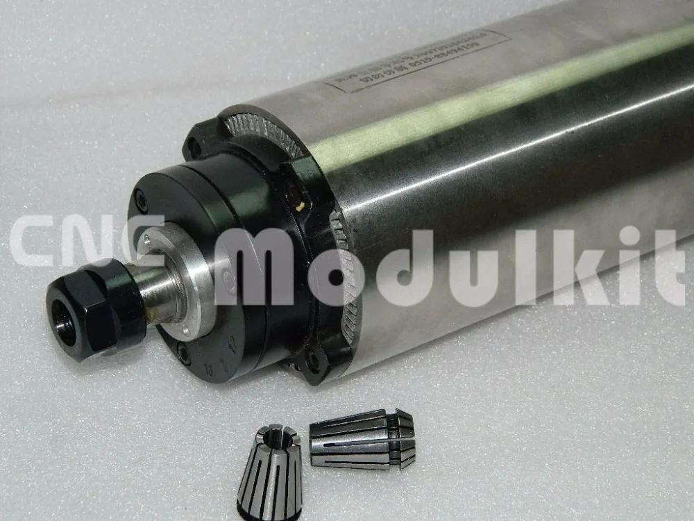 

CNC Engraving Milling Grinding 4 Ceramic Bearings Electric Round Air Spindle Motor 2.2KW Fan Cooling 220V/380V ER20 CNC MODULKIT