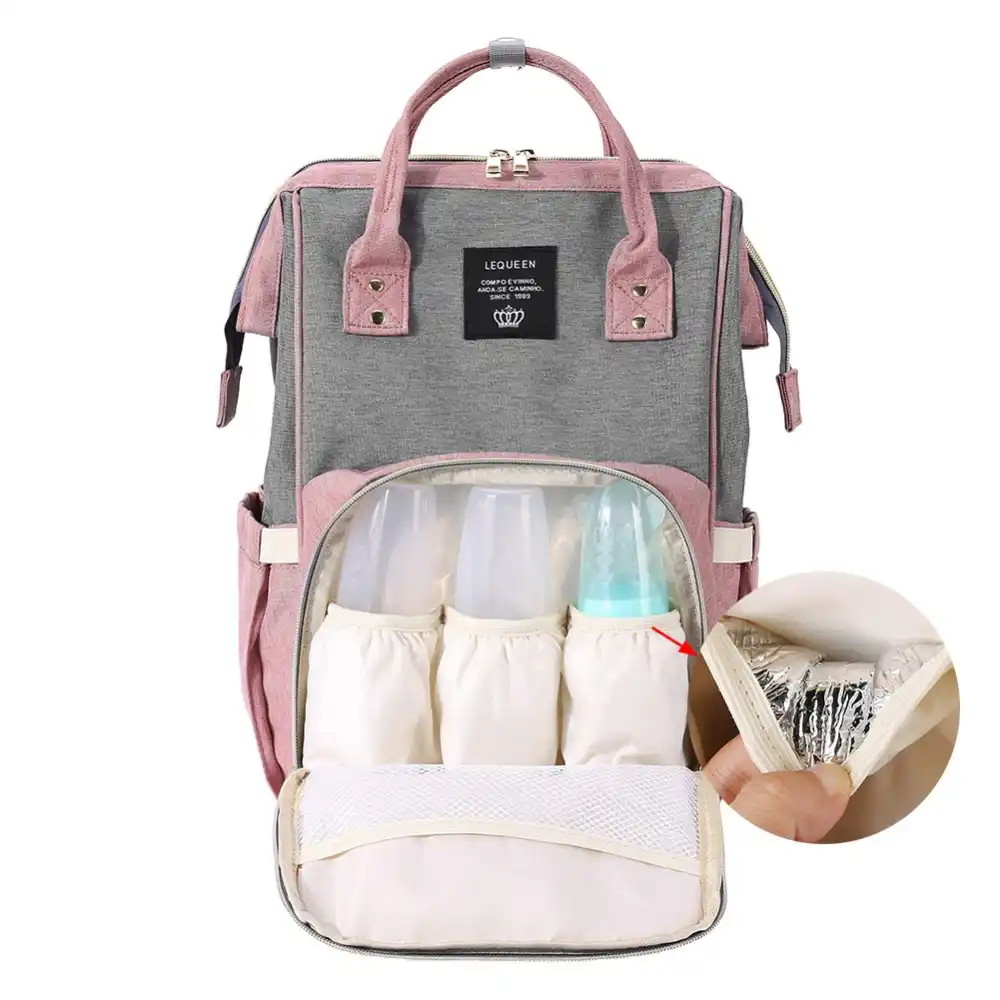 deling-wen LEQUEEN Mochila de Gran Capacidad para el Cuidado del beb/é