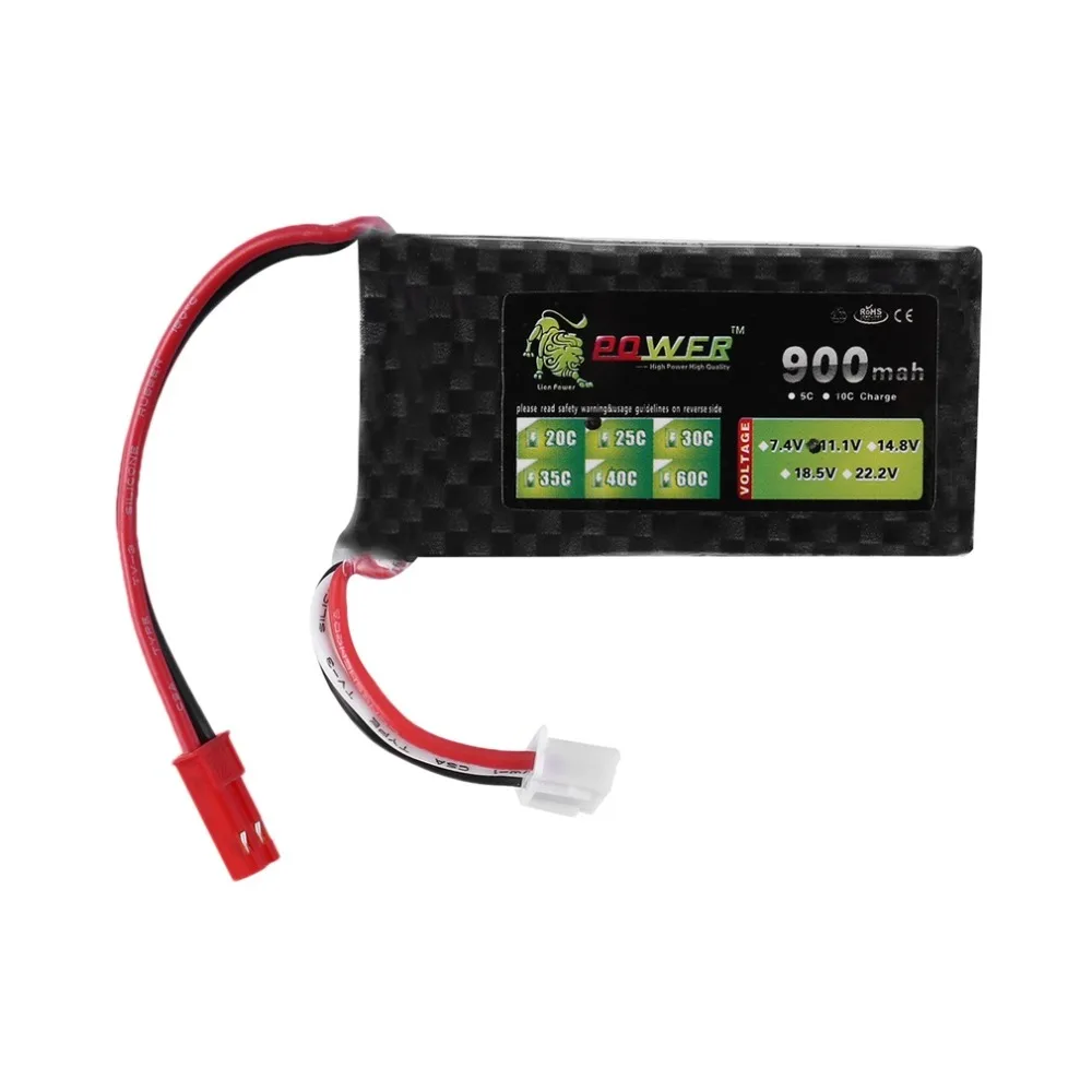 

RC Lipo battery 11.1V 900mAh 25C with JST Plug Lipo Battery Power