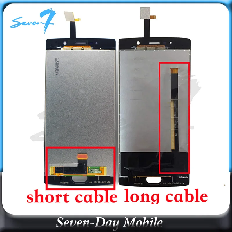 Cena Wyświetlacz LCD dla Doogee BL7000 wyświetlacz LCD + ekran dotykowy testowany ekran wymiana Digitizer zespołu (krótki kabel)