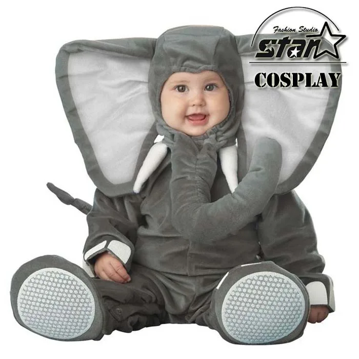 New Arrival Jumpsuit Elephant Monkey Lion Owl Elf Pink Horses Penguins Leotard Romper Infant Costumes Baby Costumes Baby Onesie