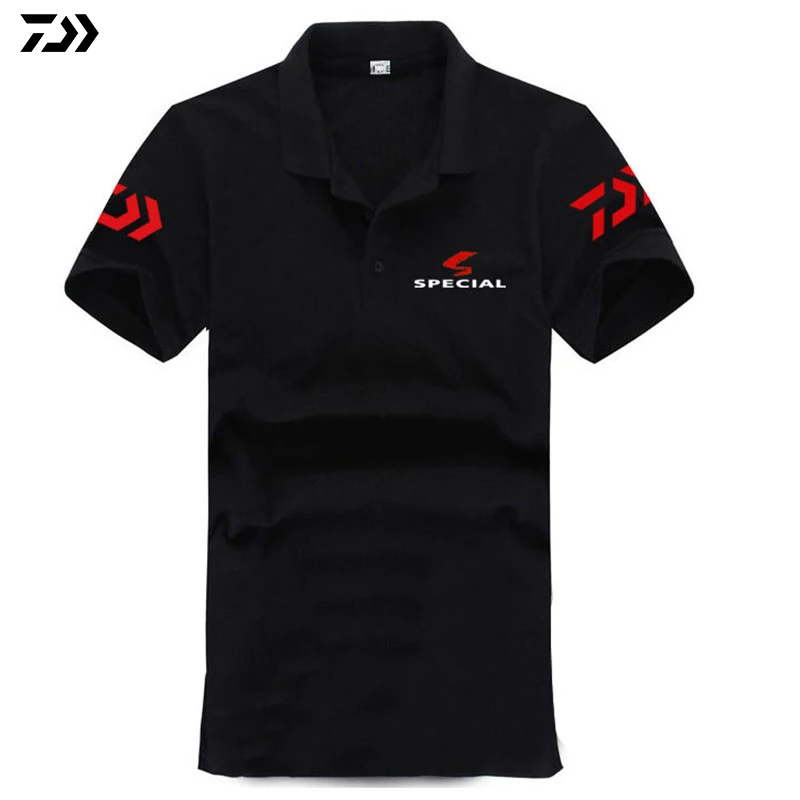 Roupas de Pesca Roupas de Secagem Rápida de Manga uv de Proteção Speicial Pesca Daiwa 2018 Verão t Camisa Respirável Anti Solar Curta 5 Cheap Roupas de pesca