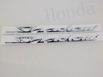 

Chrome 3D Gas Tank Pad Decal Stickers Moto Protector Decals Emblem Badge For Honda Shadow Spirit Sabre Aero ACE VT750