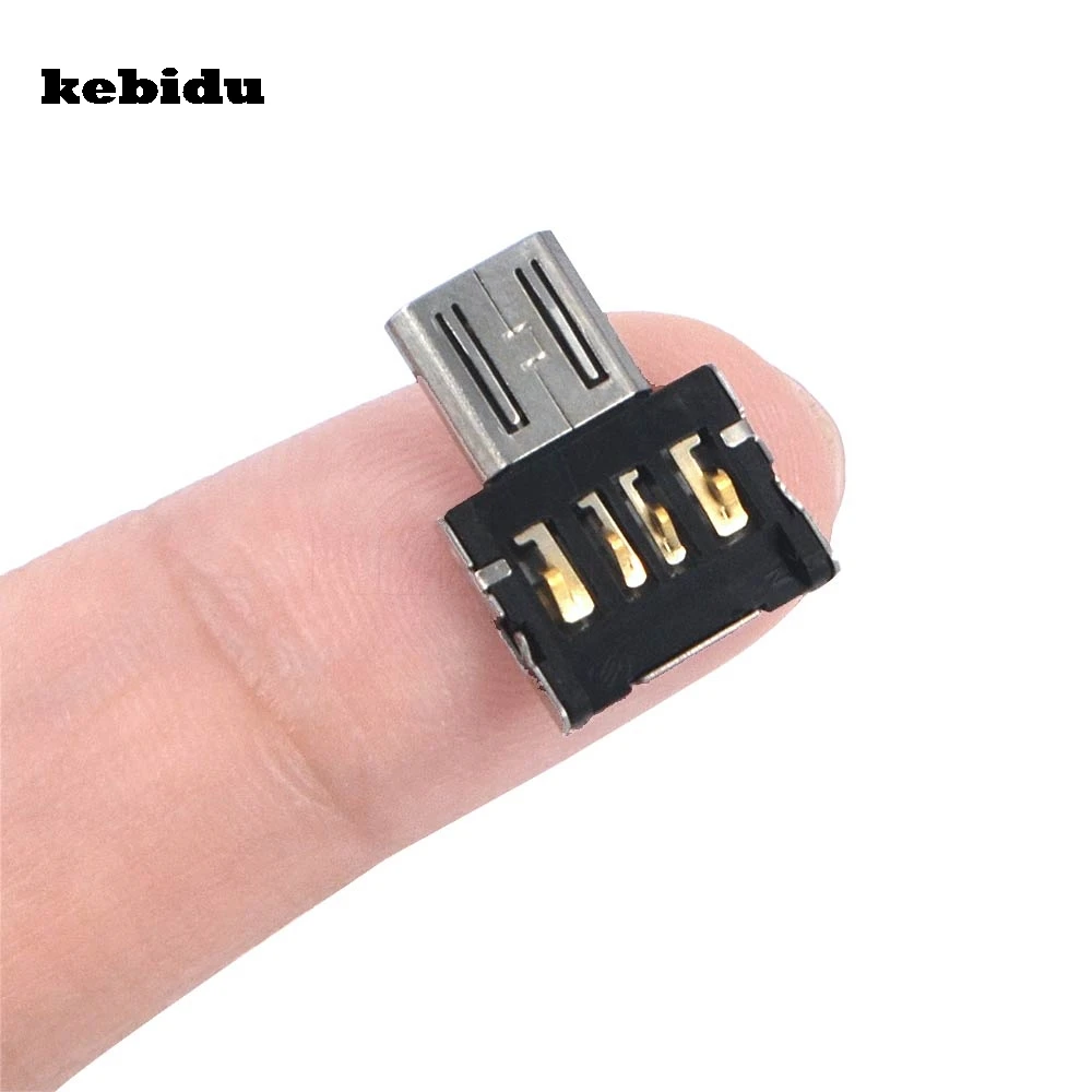 kebidu Mini USB Flash Disk U Disk 5pin Micro USB OTG Adapter Converter