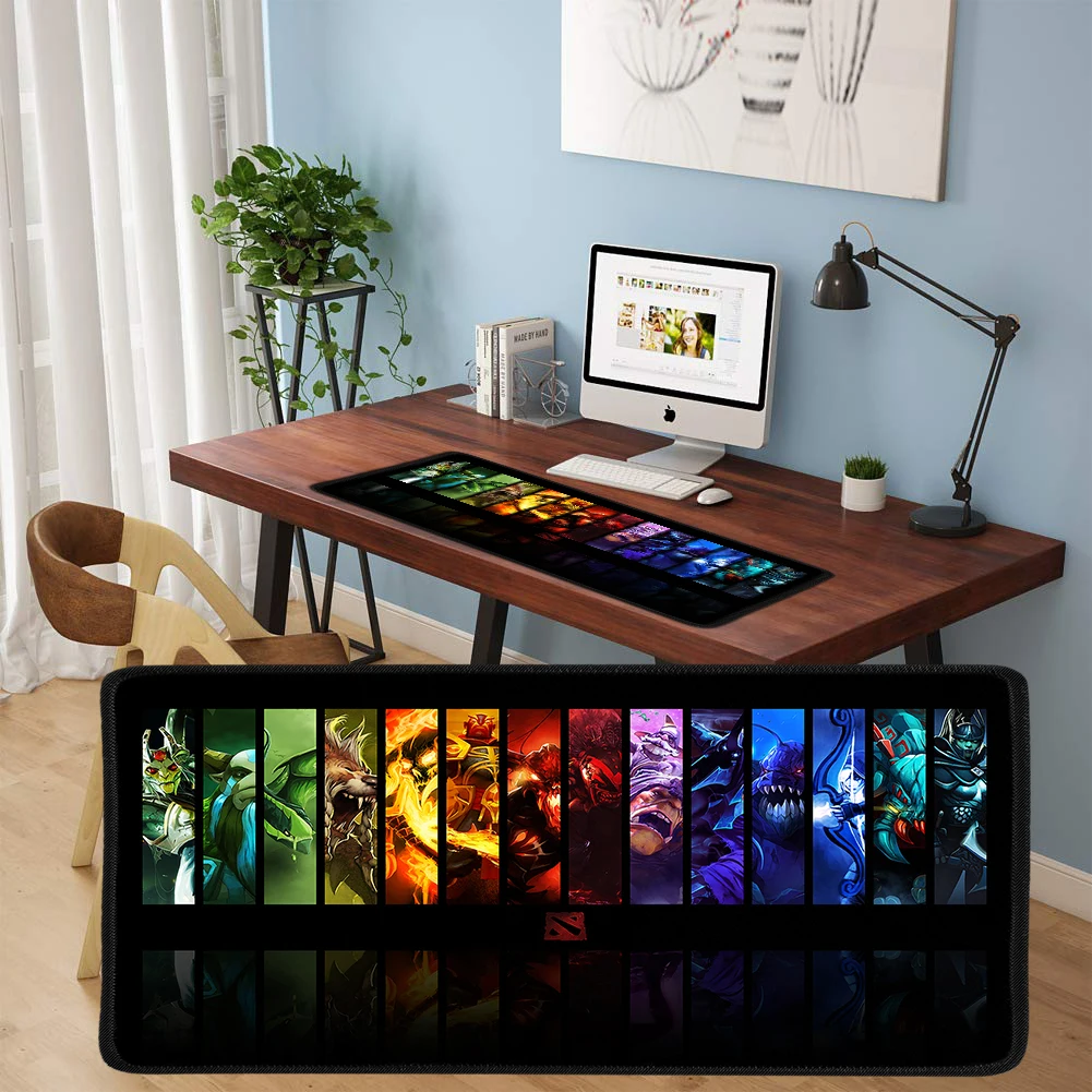  YIMAOC 40*90 cm Large Mouse Pad Gamer Mousepad Rubber Gaming Desk Mat with Locking Edge Dota