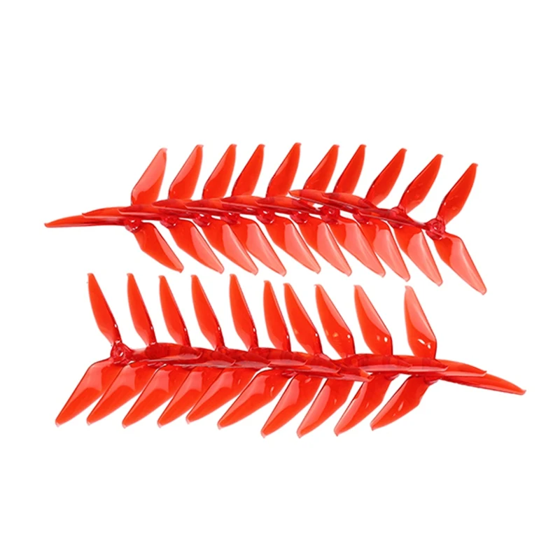 

High Quality 10 Pairs Kingkong 5051 Single Color 3-blade CW CCW Propeller 5.0mm Mounting Hole 203*152*77mm for FPV Racer Parts