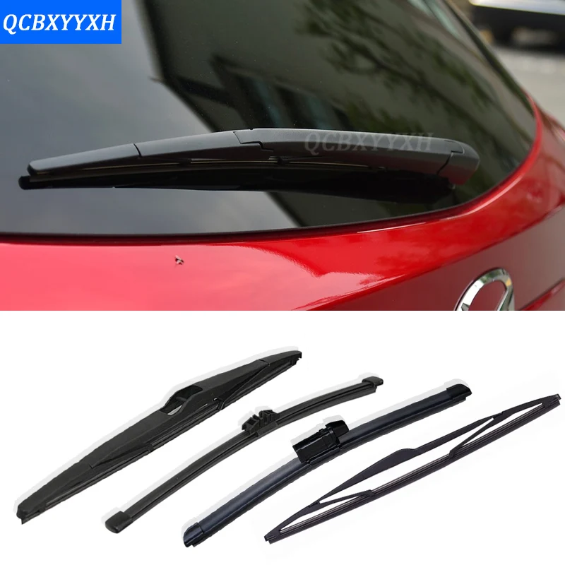 Car Styling Universal U type Soft Frameless Bracketless Rubber Car Windshield Wiper Blade for