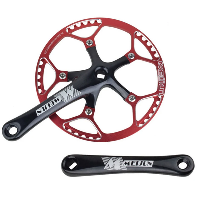 Bicycle crankset MTB Mountain Bike Road Bike Multi Color D5 Aluminum