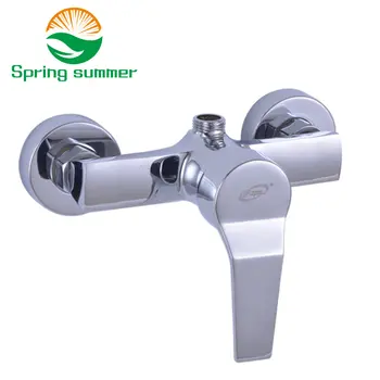 

SPRING SUMMER Wall Mounted Bathroom Faucet Chrome Bathroom Tub Shower Faucet Bath Valve Mixer Tap for Bathroom Accessories