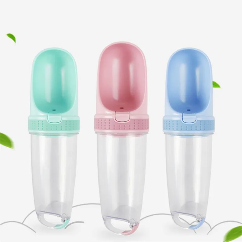 Dog Water Bottle for Walking Portable Water Bottle with Bowl Dispenser Travel Drinking Feeder for Dog & Cat sport MayT4  (7)