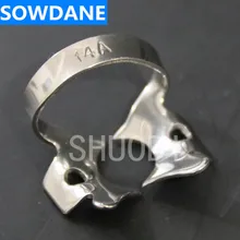 6 шт. стоматологический уход за полостью рта Отбеливание зубов Эндодонтический восстановительный резиновый зажим стоматологический инструмент