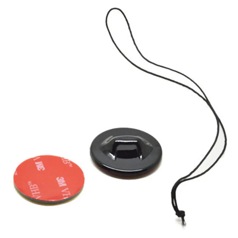 Anti-Drop Buckle Safety Insurance Tether Strap+Sticker for Gopro Hero 5 4 3 2 SJCAM SJ4000 Case Car Helmet Mount lanyard Rope (7)