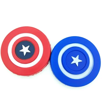 

2019 New Squishy Slow Rising The Avengers Captain America Shield Squeeze Squishi Anti-stress Stress Relief Toys For Kids Drop