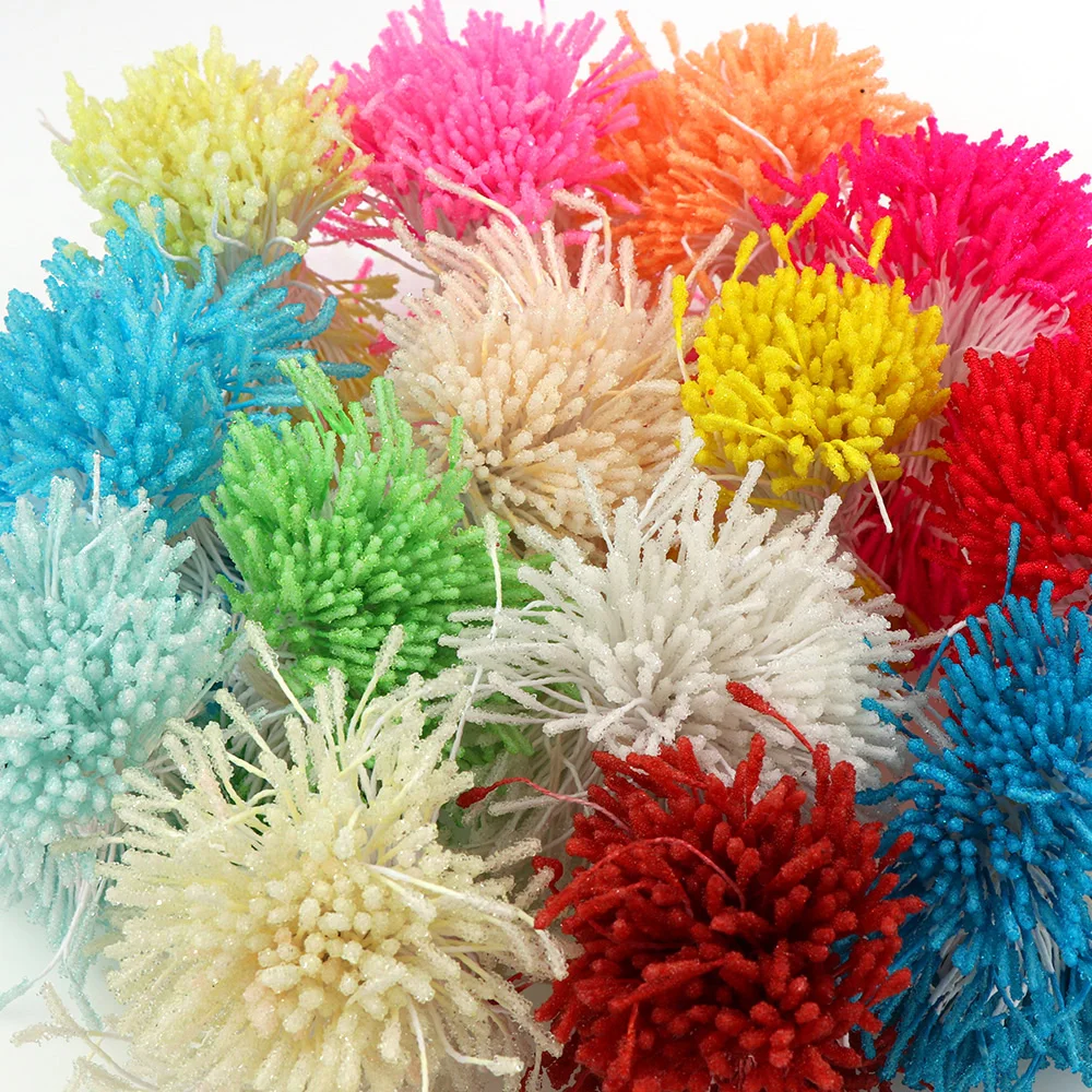 200pc 8mm Mini Glass Flowers Stamen Handmade Artificial Flowers For Wedding Party Home Decoration DIY Craft Accessories 200pc 8mm Mini Glass Flowers Stamen Handmade Artificial Flowers For Wedding Party Home Decoration DIY Craft Accessories