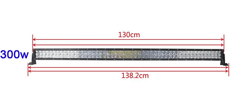 36w 72w 120w 180w 240w 288w 300w dual row straight led light bar amber yellow white led work driving light remote control Led bar 4x4 Offroad Barra led 24v 12v led work light bar suv atv utv truck pickup mining (8)