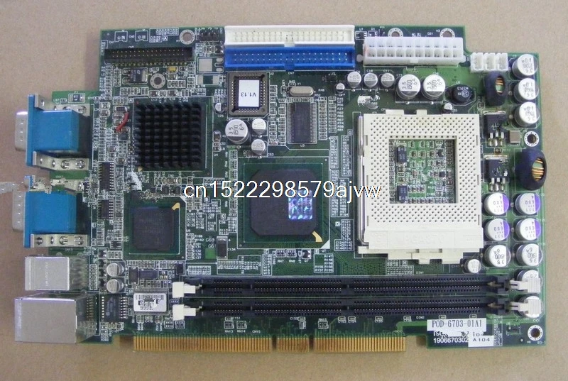 POD-6703 Rev: A1 1906670302 Rev. Half length work control motherboard | Компьютеры и офис