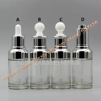 

40ml clear glass essential oil bottle,cosmetic container,dropper bottle,liquid perfume essential oil Fragrance container