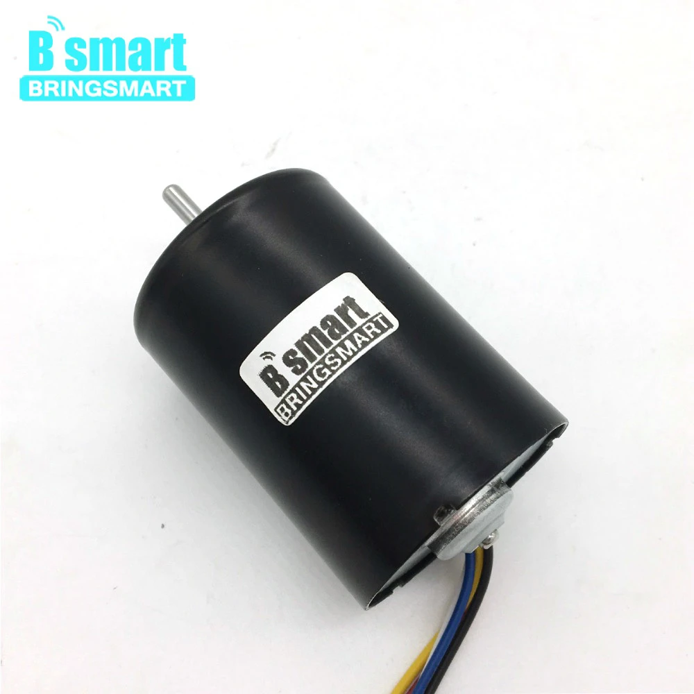 

BringSmart 24V DC Micro Electric Motor 12V 4000-8000rpm Brushless High Speed Control Forward Backward Motor For DIY Parts A3650