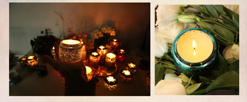 Соевый воск натуральная свеча зеленый ароматизированный воск Свадебные свечи свеча на торт ко дню рождения баночки Mariage d Coration декоративные свечи 50K369