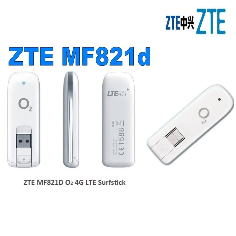 USB модем ZTE MF821D 100 Мбит/с LTE 4G 3G|wireless usb antenna|usb dongle antennaantenna wireless |