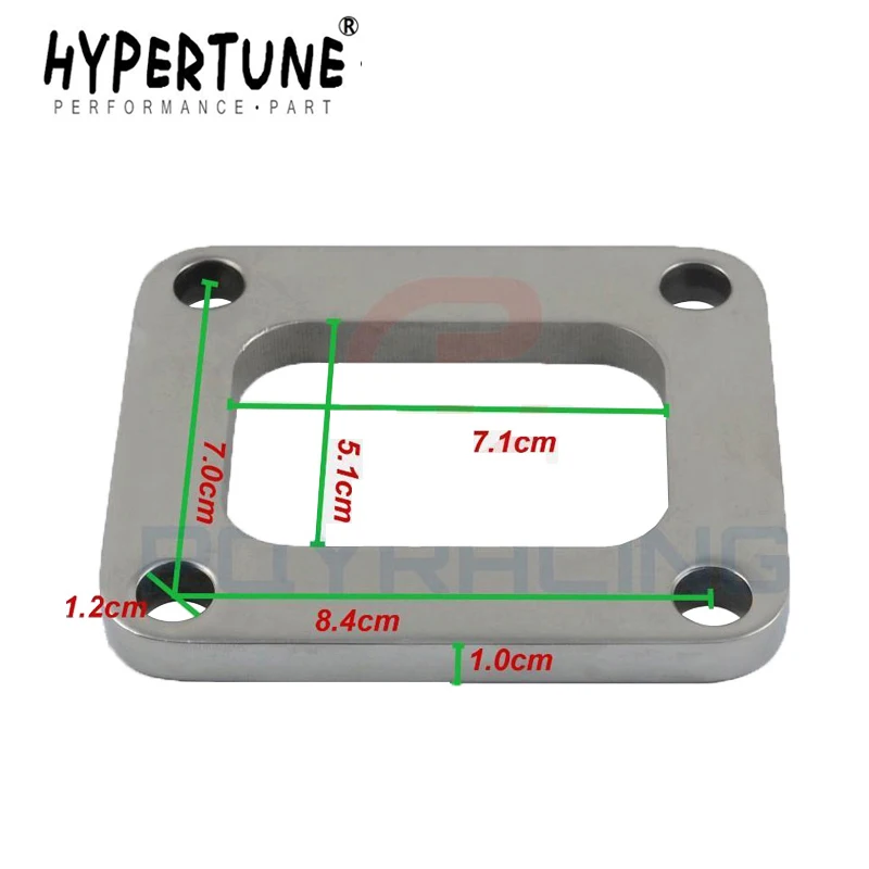 

Hypertune - High Quality SS304 T4 T72 T76 GT35 T04B Turbo Exhaust Manifold Flange Adapter HT4809SS