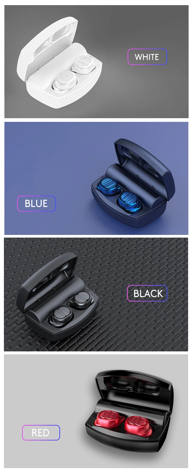 Arlado TWS 8 plus, беспроводные наушники с Bluetooth 5,0, водонепроницаемые спортивные наушники, шумоподавление, стерео гарнитура для телефонов, ПК
