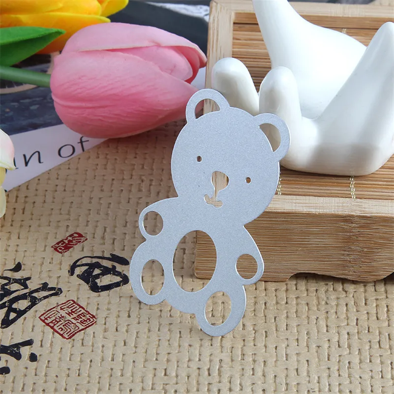 Lovely bear die new cutting dies (4)