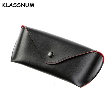 

1PC Soft Durable PU Leather Glasses Case Top Quality Vintage Sunglasses Eyeglasses Storage Holder Eyewear Glasses Box