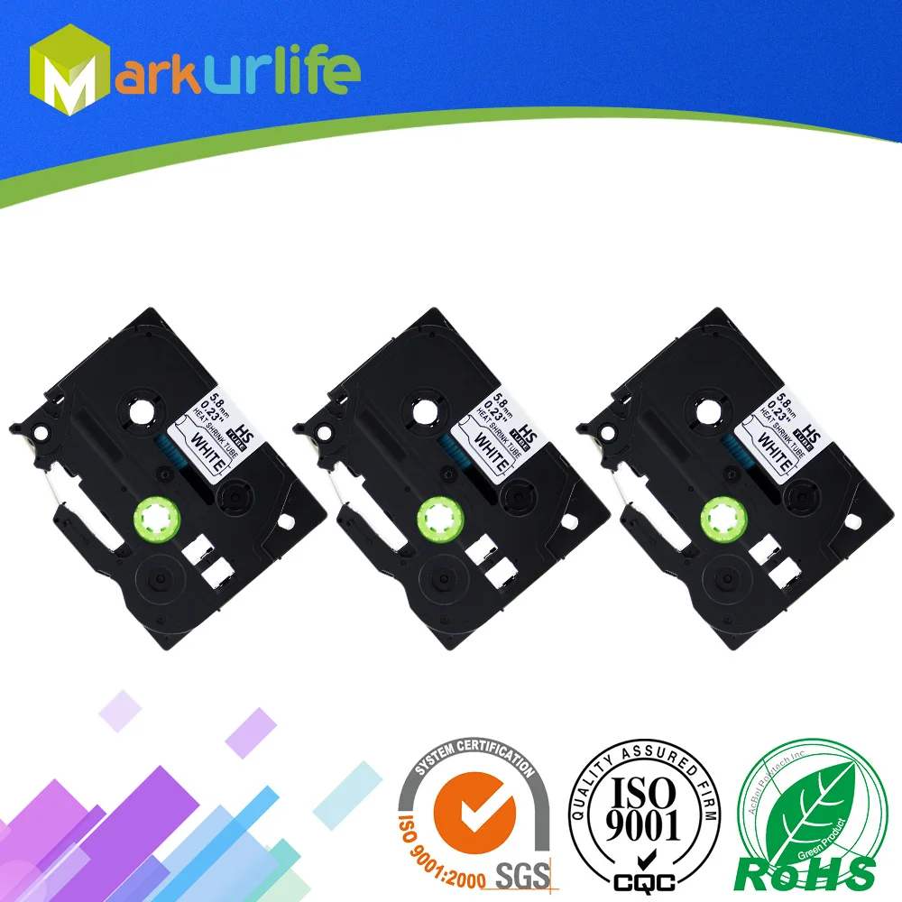 Buy 3 Packs Black on White 5.8mm HSe 211 Combo Heat