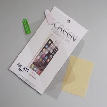 100 шт/партия хорошее качество прозрачная ПЭТ пленка для htc 10 Защитные пленки для экрана для htc One M10
