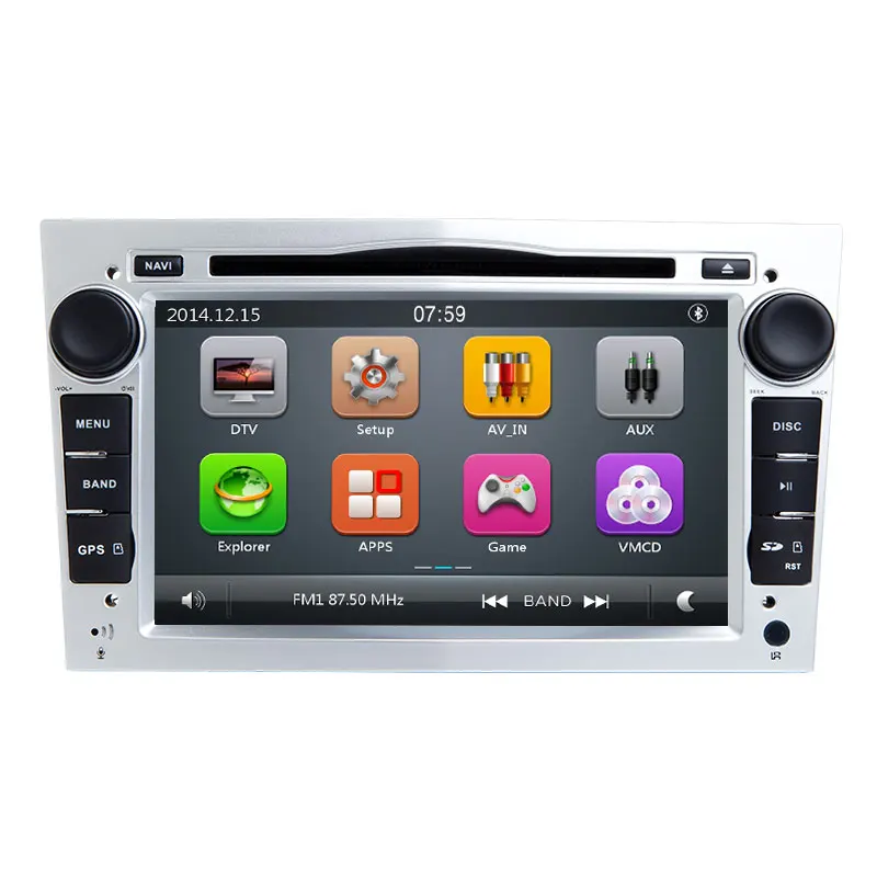 Авторадио 2 Din автомобильный DVD мультимедиа для Opel Zafira b Astra H J Vectra C B Corsa D G Meriva Vivaro