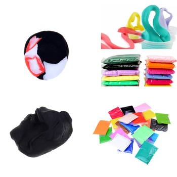 

Play Colored Clay Polymer Plasticine Modelling Clay Air Dry Playdough Soft Creative Handgum Toys Light DIY Clay With Tools 24pcs