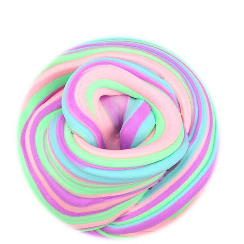 

30g/box Fluffy Slime Clay Toys Putty Soft Clay Light Playdough Slime Supplies Charms Plasticine Gum Polymer Clay Antistress Toys