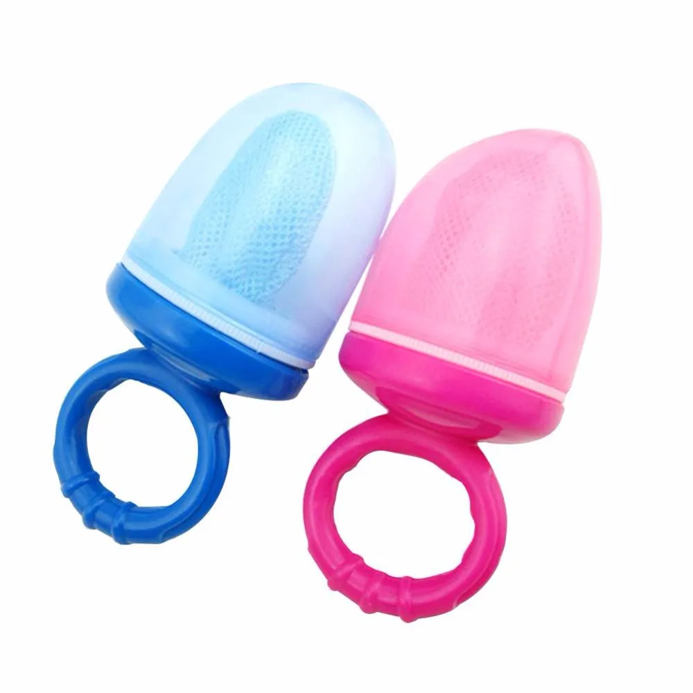 1PC Infant Newborn Food Nipple Feeder with Mesh Bag Fruit Feeding