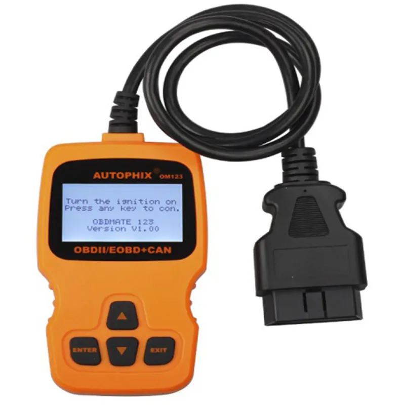 Car Scanner Autophix OM123 OBD OBD2 EOBD CAN Hand held Engine Analyzer