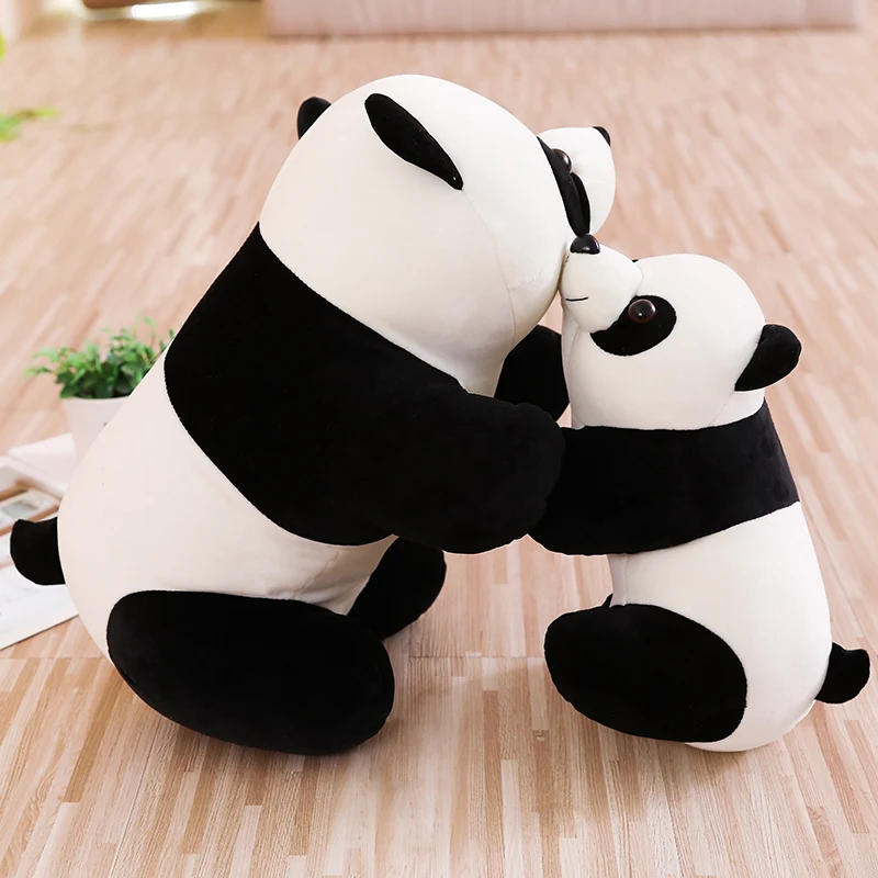 Милый ребенок большой гигантский медведь панда плюшевая кукла животные игрушка подушка мультфильм Kawaii куклы Подарки для девочек