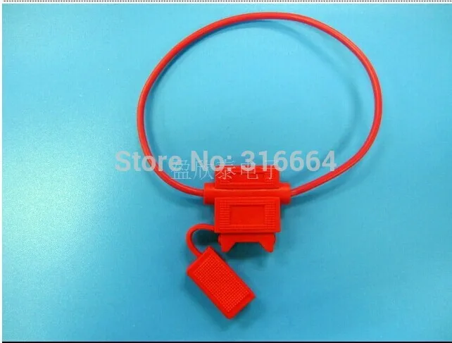 

Free Shipping 5pcs Medium car refit waterproof blade fuse holder automotive fuse holder
