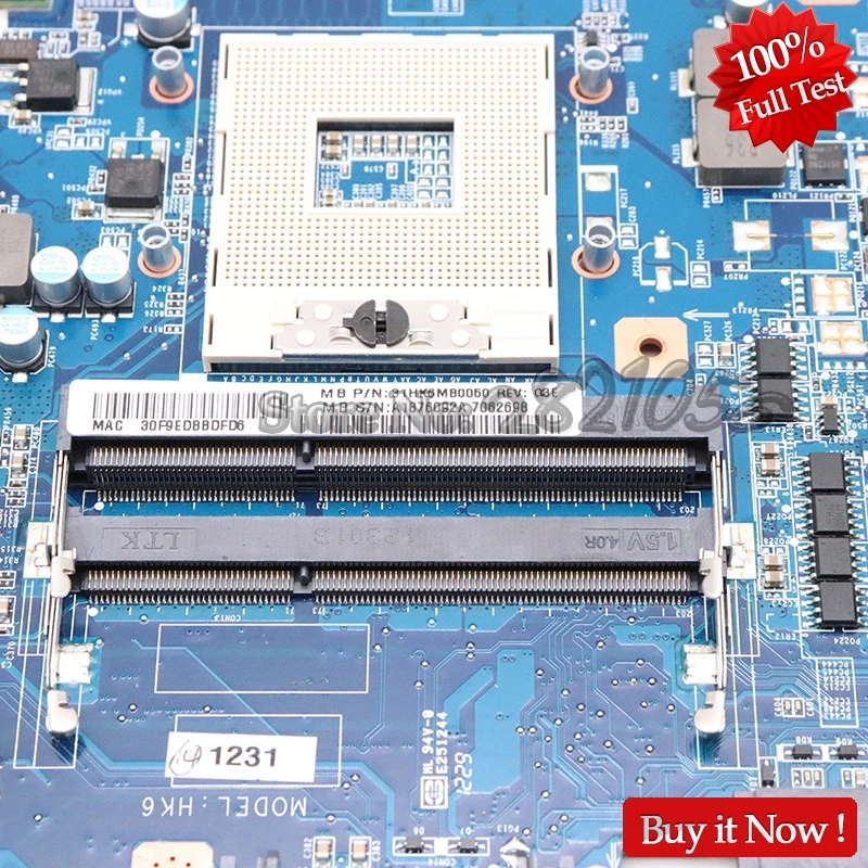 NOKOTION A1893197A A1876092A MBX-268 материнская плата для Sony Vaio SVE14 Материнская плата ноутбука DA0HK6MB6G0 HM77 DDR3 HD4000 HD7600M gpu
