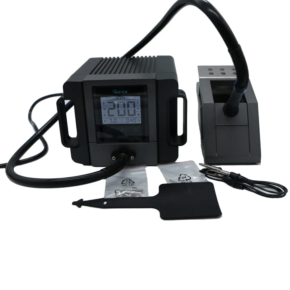  Quick TR1100 180w 110V/220V rework station portable electric welding machine LCD Display