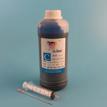 500 мл Универсальный голубой чернила для заправки набор чернил для EPSON R270 R290 1390 T50 1400 комплект для принтера картридж для принтера чернильный изображения чернилами