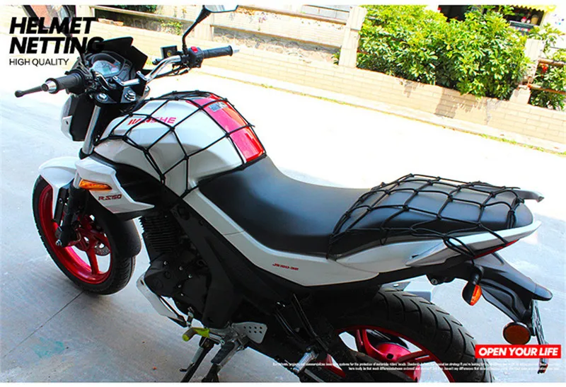 BOZXRX 40*40 см мотоциклетный шлем Net топливный бак сетей 25 с сетчатым ремешком кабель для хранения сумки, брюки-карго исправить чистый для всякой всячины чистая